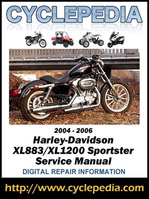 cover image of Harley-Davidson XL883/XL1200 Sportster 2004-2006 Service Manual